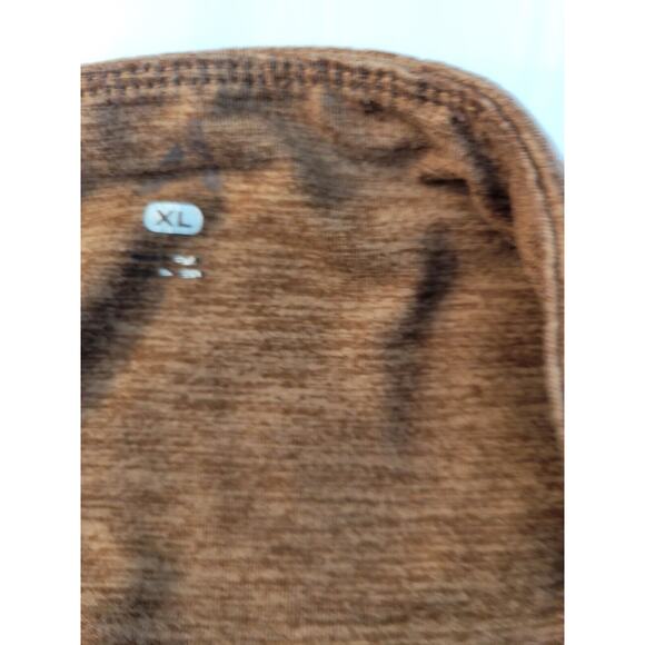 AL1VE Women's XL Extra Large w/Pockets Ankle Yoga Pants Brown 25" Inseam - Picture 5 of 12